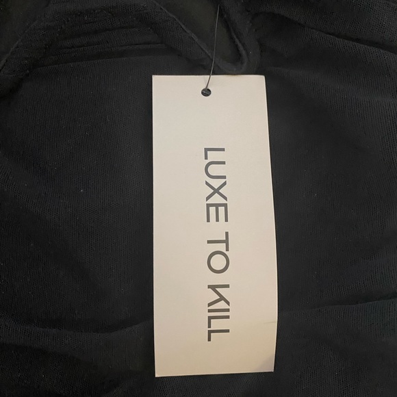 Luxe to Kill Mesh Ruched Bodycon Dress - Picture 3 of 4